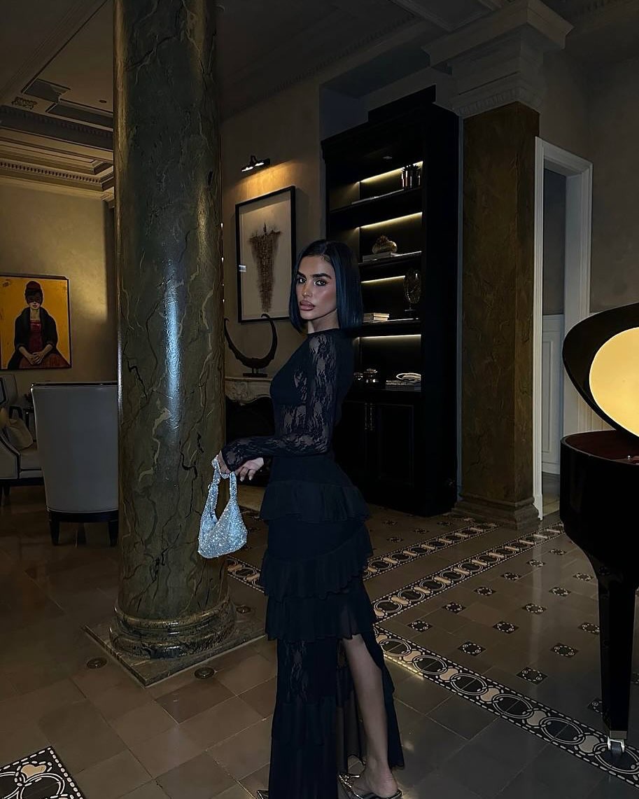 Stunning Black lace dress