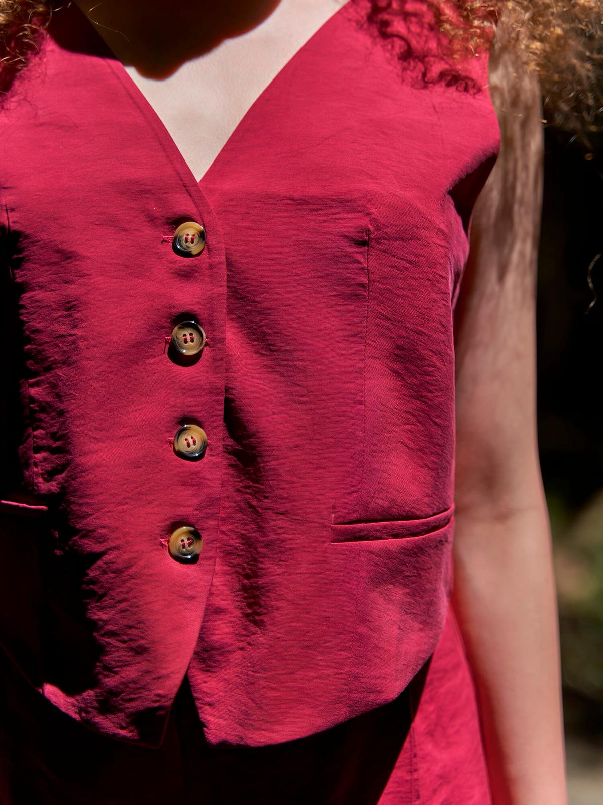 Matching Trouser waist jacket Set