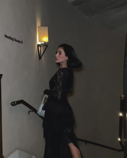 Stunning Black lace dress